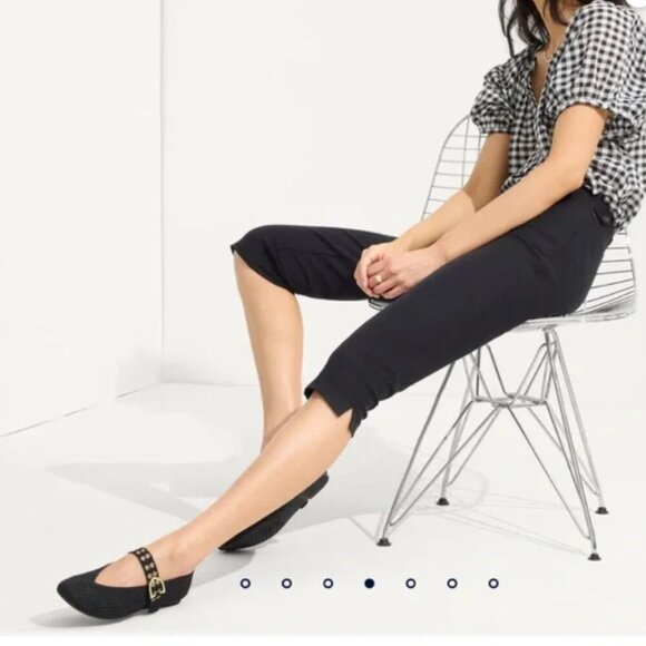 Rothy's Max Buckle Mary Jane flat in Black Mesh Size 7 - Like New! - Picture 14 of 14